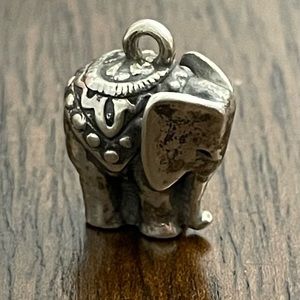 James Avery- Retired “Never Forget” 3D elephant charm